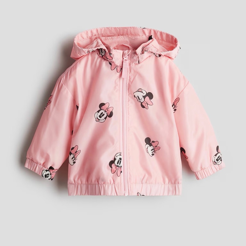 H&M baby Minnie Mouse pink Jacket size 18m